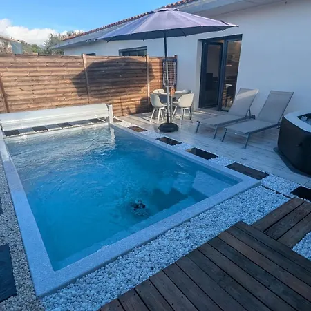 Апартаменты Luxe Avec Piscine Chauffee & Jacuzzi Prive - Cote D'azur
