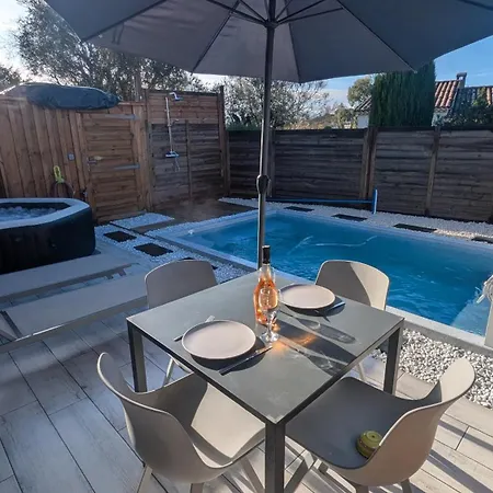 Luxe Avec Piscine Chauffee & Jacuzzi Prive - Cote D'azur Рокфор-ле-Пен