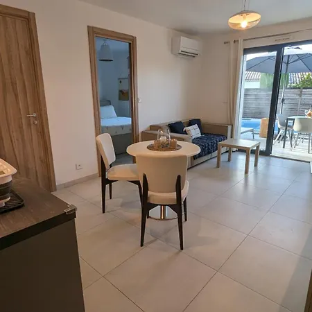 Апартаменты Luxe Avec Piscine Chauffee & Jacuzzi Prive - Cote D'azur